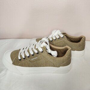 Rocket Dog Cheery Tan Textured Sneaker Women's Size 8.5